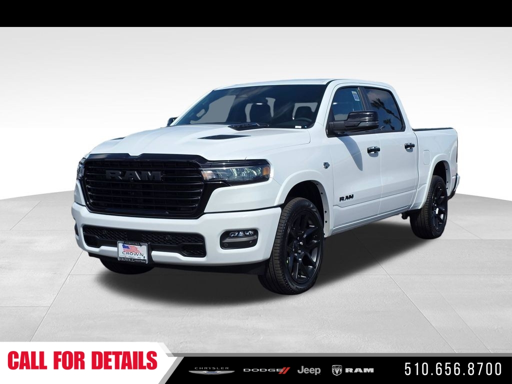 New 2026 Ivory White Tri-Coat Pearl-Coat Exterior Paint RAM Laramie image 12