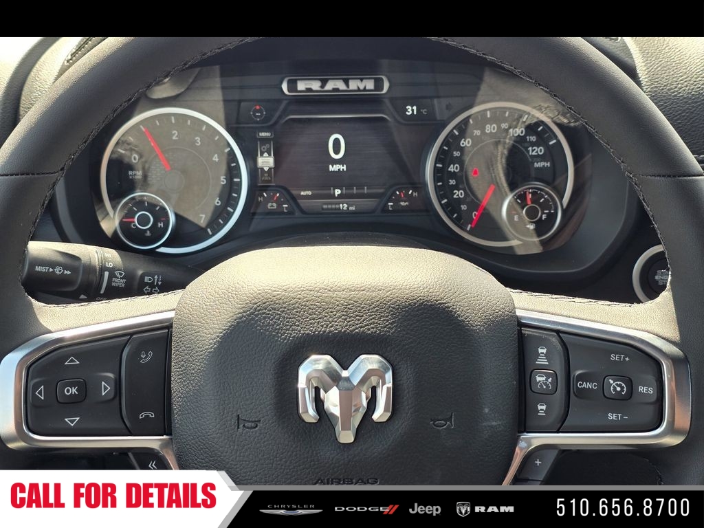 New 2026 Ivory White Tri-Coat Pearl-Coat Exterior Paint RAM Laramie image 13