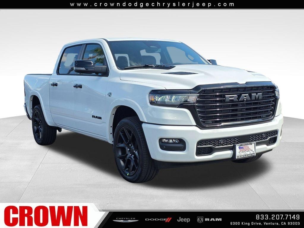 New 2026 Ivory White Tri-Coat Pearl-Coat Exterior Paint RAM Laramie image 22