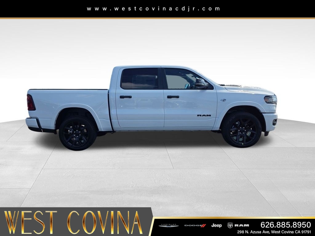 New 2026 Ivory White Tri-Coat Pearl-Coat Exterior Paint RAM Laramie image 11