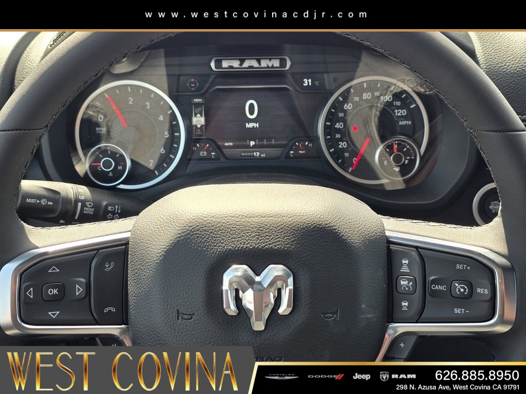 New 2026 Ivory White Tri-Coat Pearl-Coat Exterior Paint RAM Laramie image 13