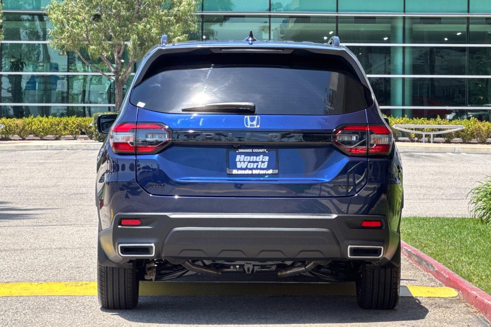 Certified Used 2025 Obsidian Blue Pearl Honda AWD Sport image 5