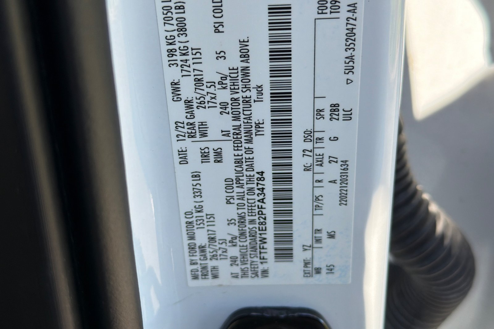 Used 2023 White Ford XLT image 26