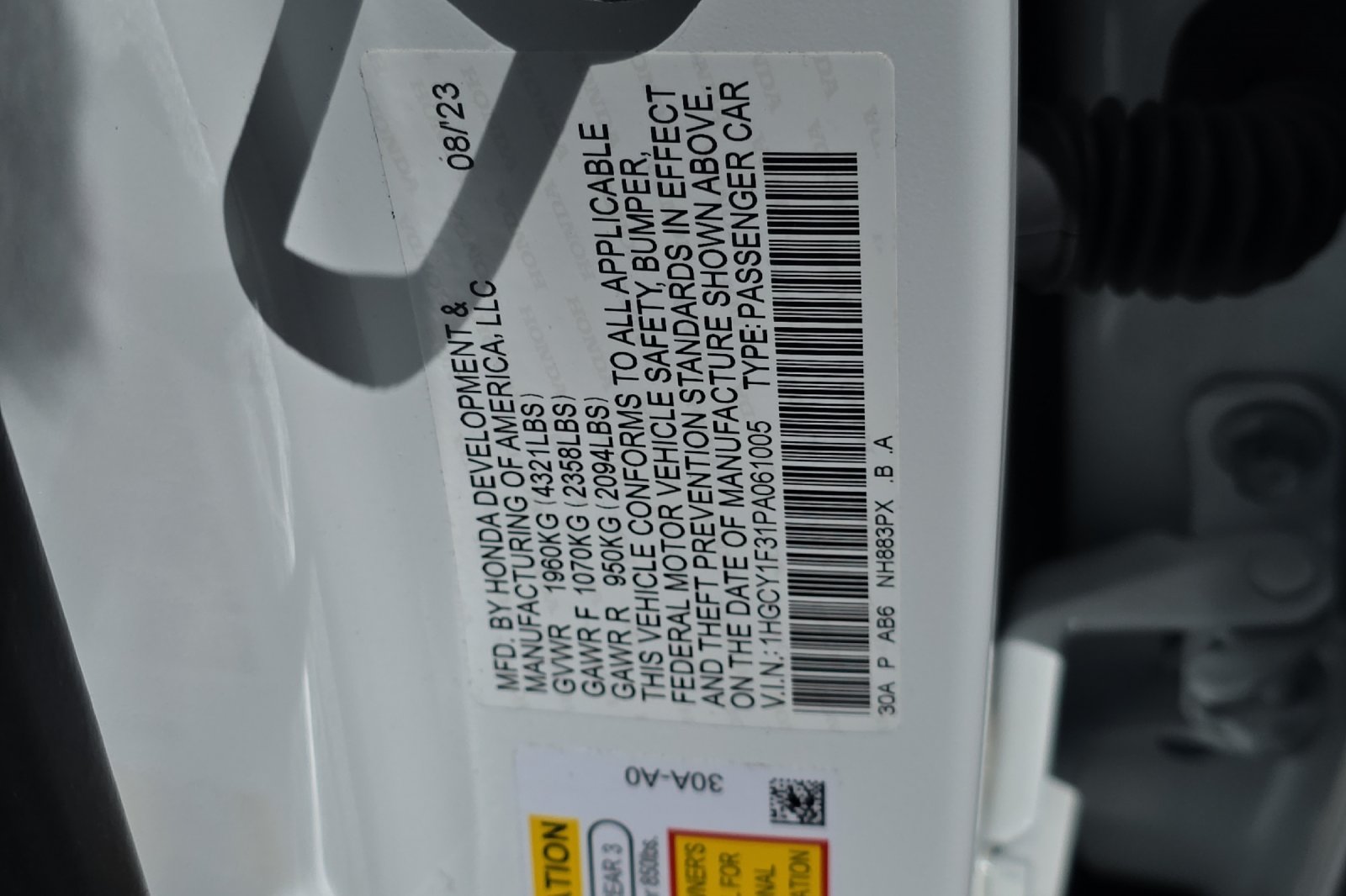 Used 2023  Honda EX image 25
