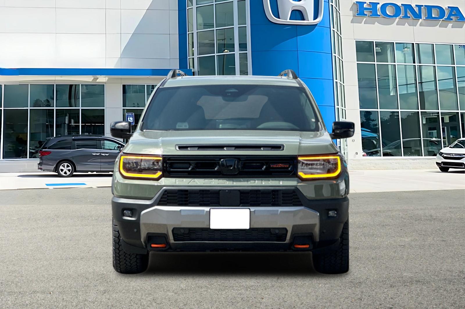 New 2026 Ash Green Metallic Honda TrailSport Elite Blackout image 8