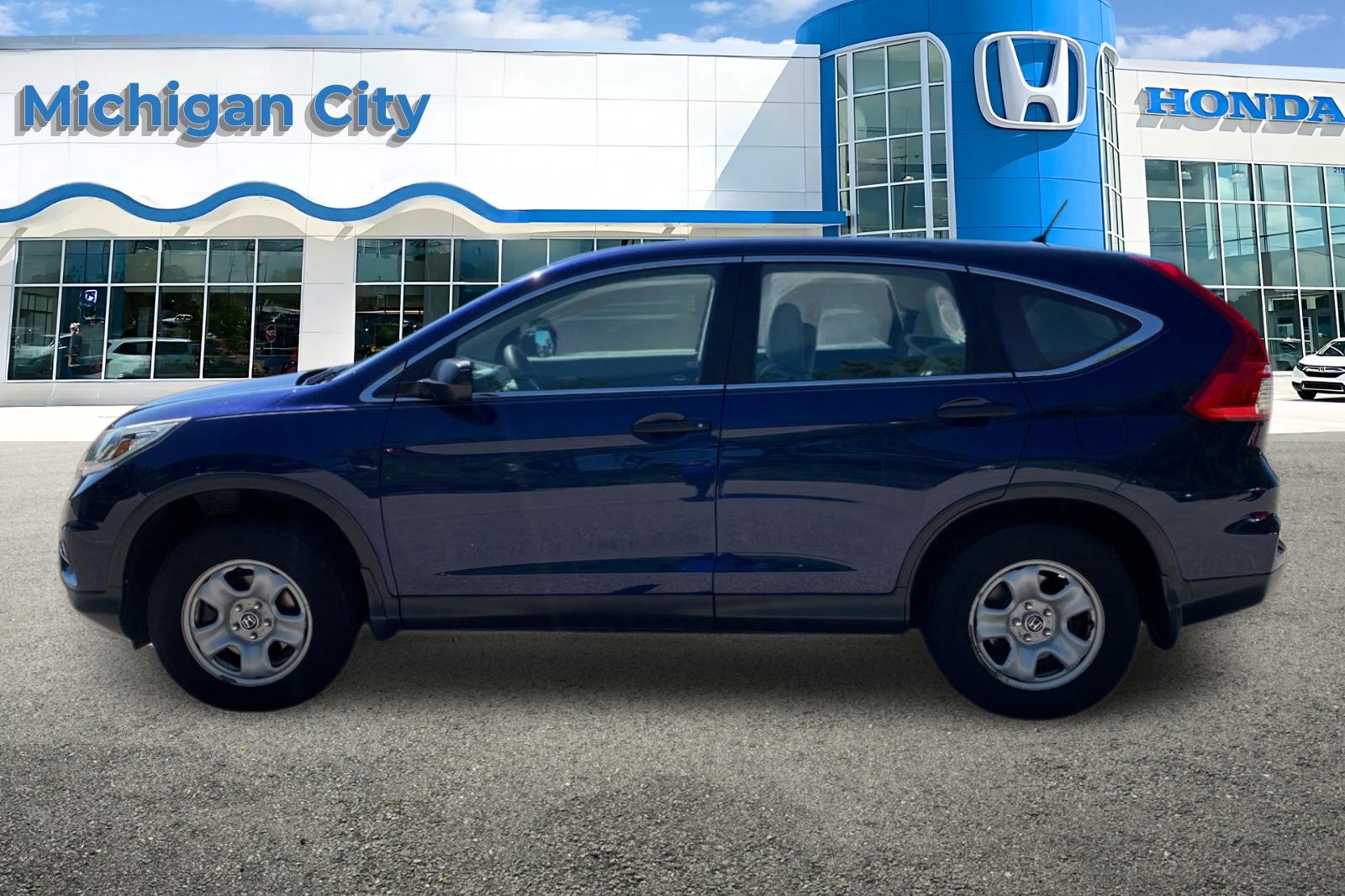 Used 2015 Honda CR-V LX with VIN 2HKRM4H39FH704369 for sale in Michigan City, IN