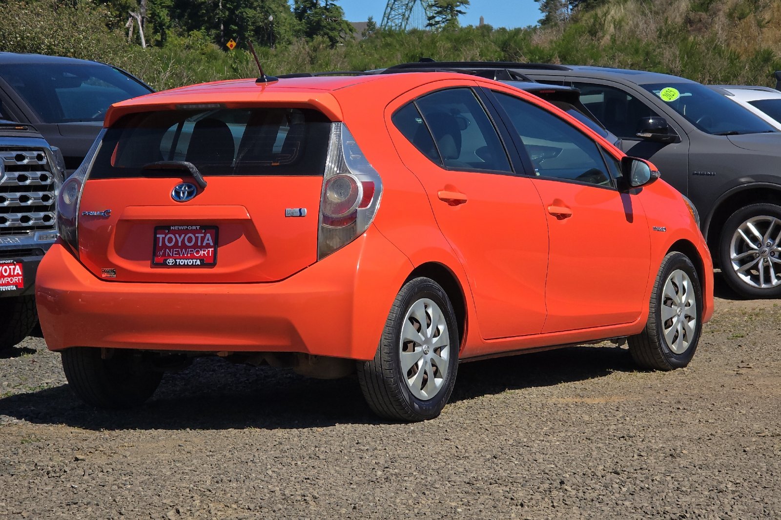 Used 2014 Orange Toyota Three image 4