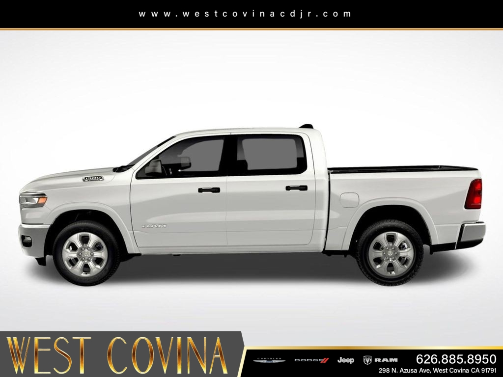 New 2026 Bright White Clear-Coat Exterior Paint RAM Big Horn/Lone Star image 3