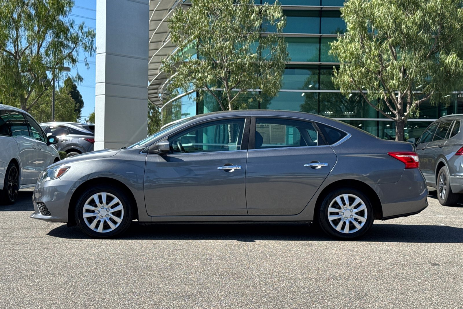 Used 2019 Gun Metallic Nissan S image 7