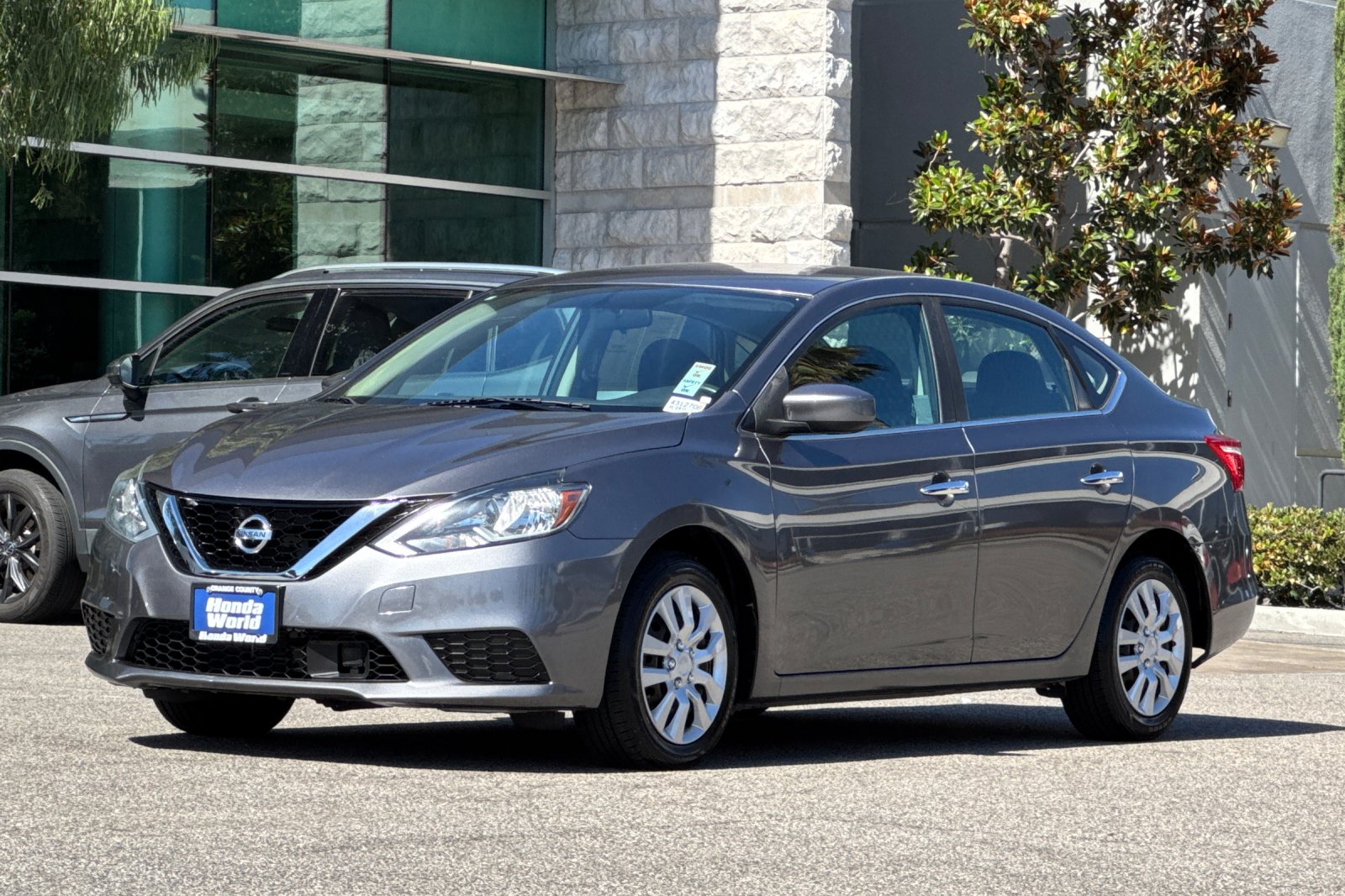 Used 2019 Gun Metallic Nissan S image 8