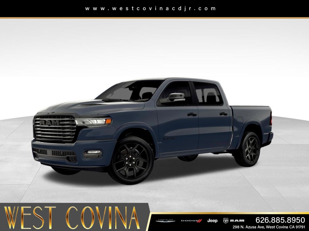 New 2026 Forged Blue Metallic Exterior Paint RAM Laramie image 2