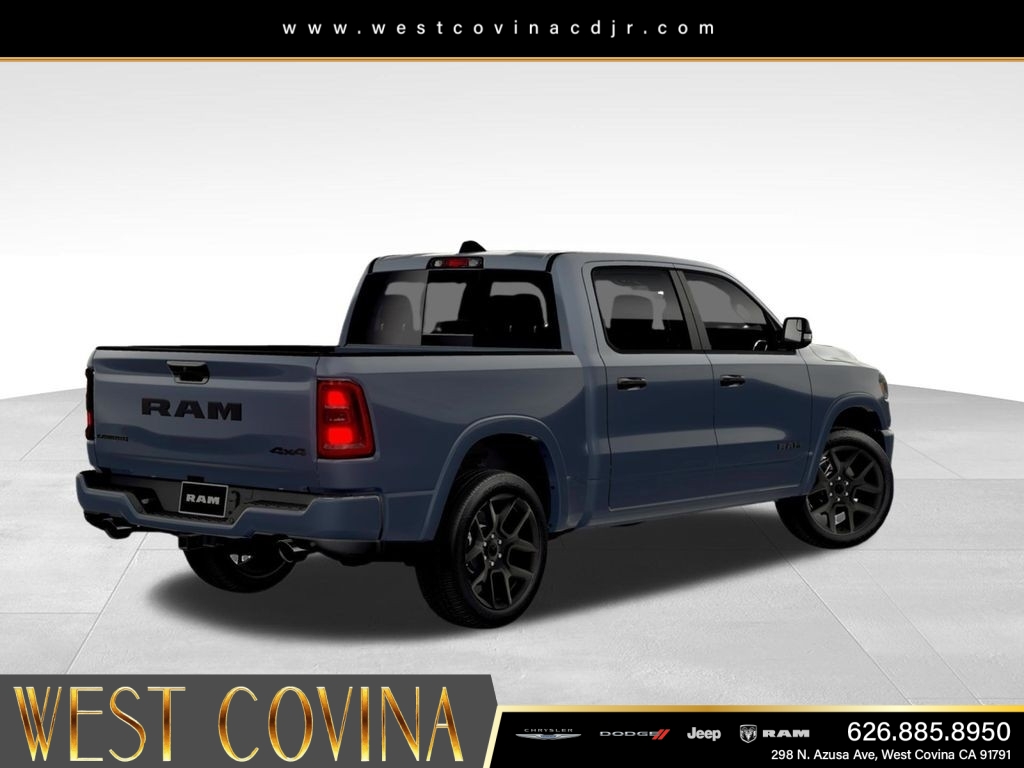 New 2026 Forged Blue Metallic Exterior Paint RAM Laramie image 7
