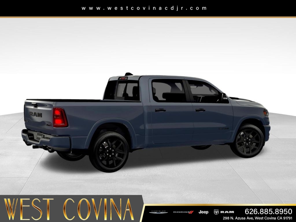 New 2026 Forged Blue Metallic Exterior Paint RAM Laramie image 8