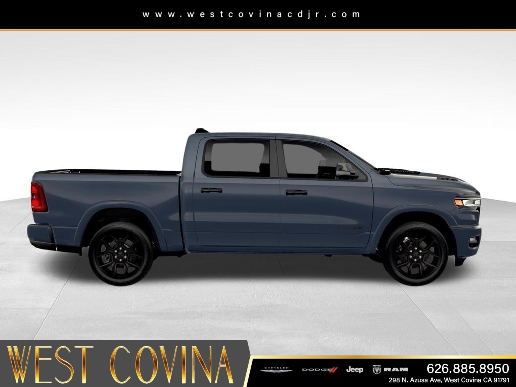New 2026 Forged Blue Metallic Exterior Paint RAM Laramie image 9
