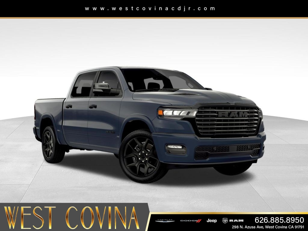 New 2026 Forged Blue Metallic Exterior Paint RAM Laramie image 11