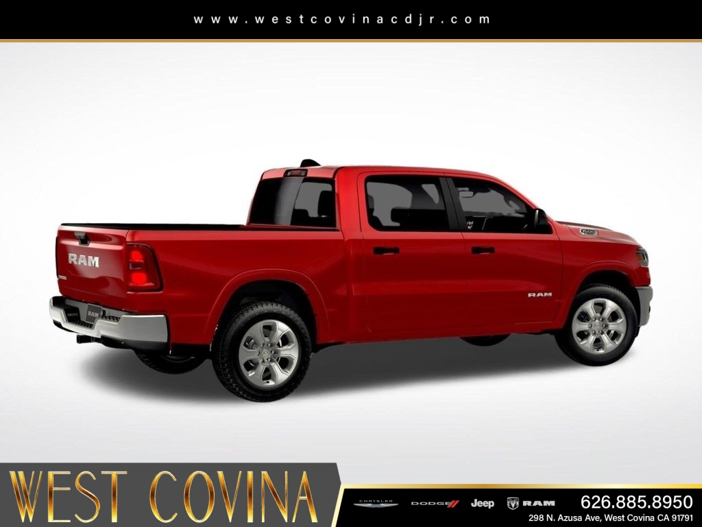 New 2026 Molten Red Pearl-Coat Exterior Paint RAM Big Horn/Lone Star image 8