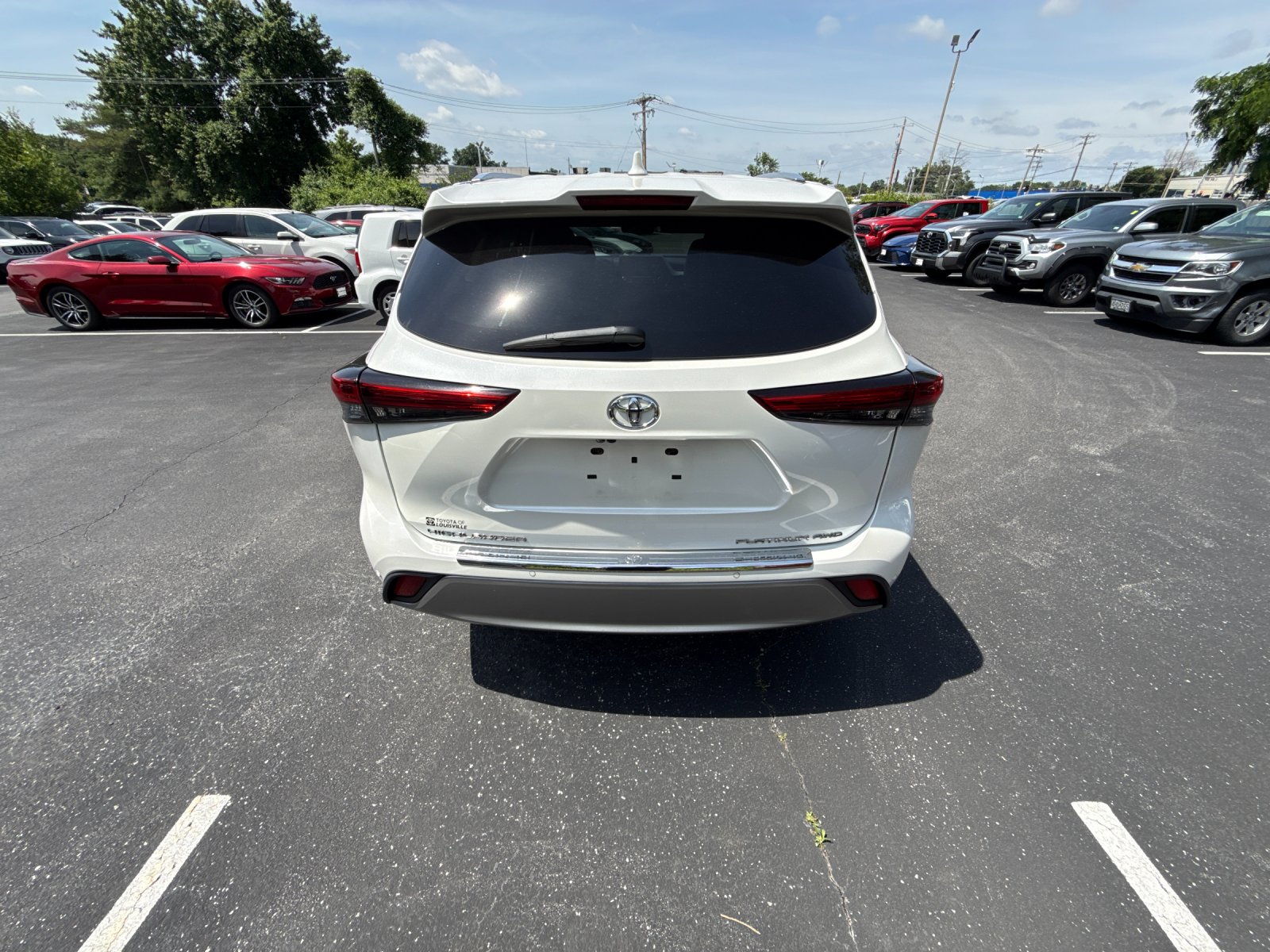 Used 2021 White Toyota Platinum image 2