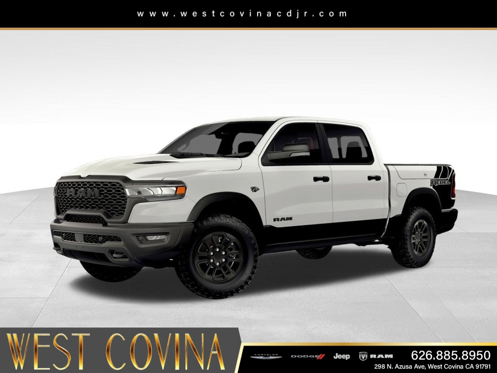 New 2026 Bright White Clear-Coat Exterior Paint RAM Rebel image 2