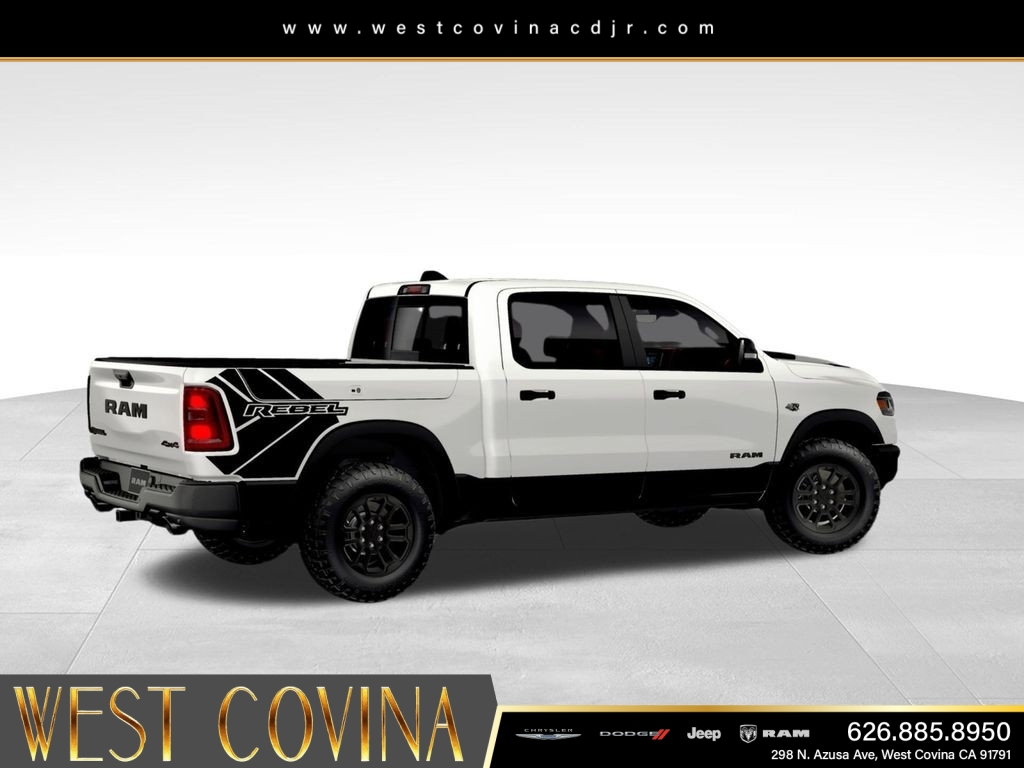 New 2026 Bright White Clear-Coat Exterior Paint RAM Rebel image 8