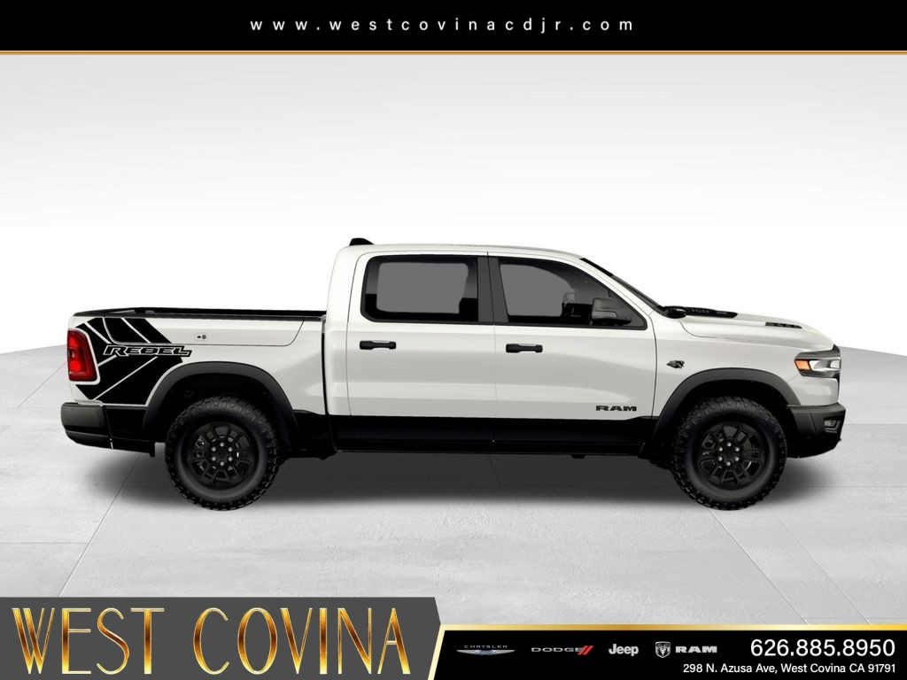 New 2026 Bright White Clear-Coat Exterior Paint RAM Rebel image 9