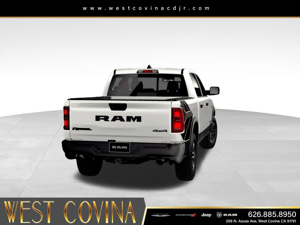 New 2026 Bright White Clear-Coat Exterior Paint RAM Rebel image 13