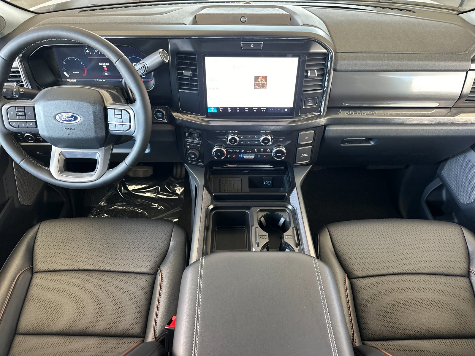 New 2026 Glacier Gray Metallic Tri-Coat Ford F-250® Lariat® image 12