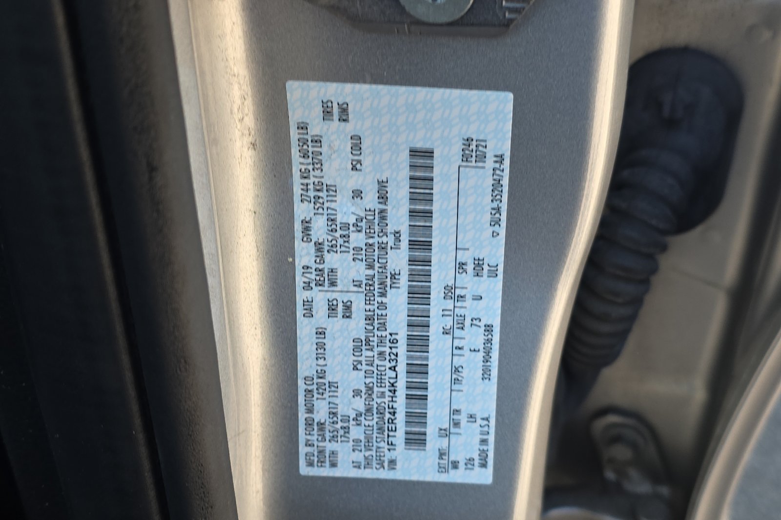 Used 2019 Ingot Silver Metallic Ford XL image 24