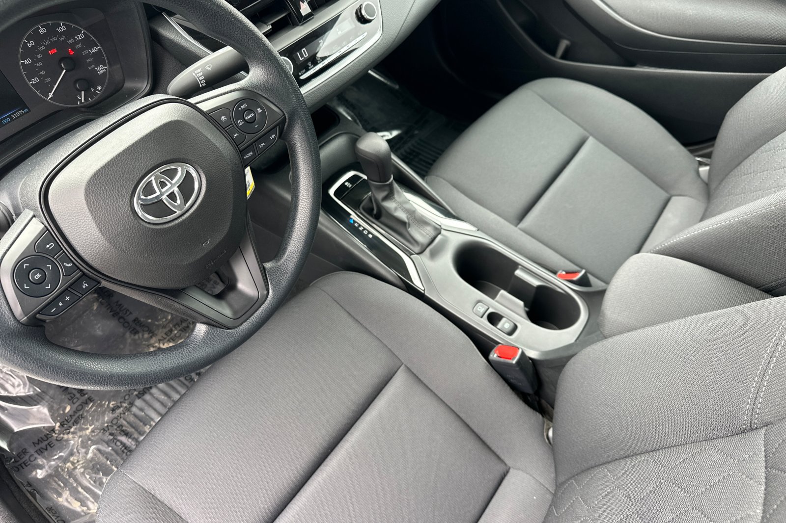 Used 2023 White Toyota LE image 7