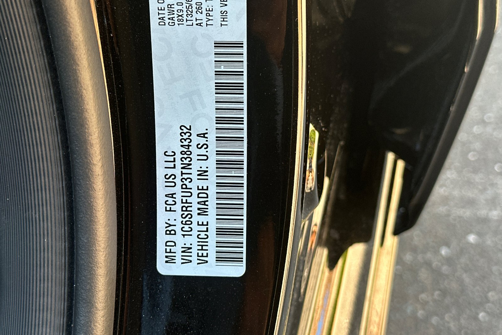 New 2026 Diamond Black Crystal Pearl-Coat Exterior Paint RAM RHO image 27