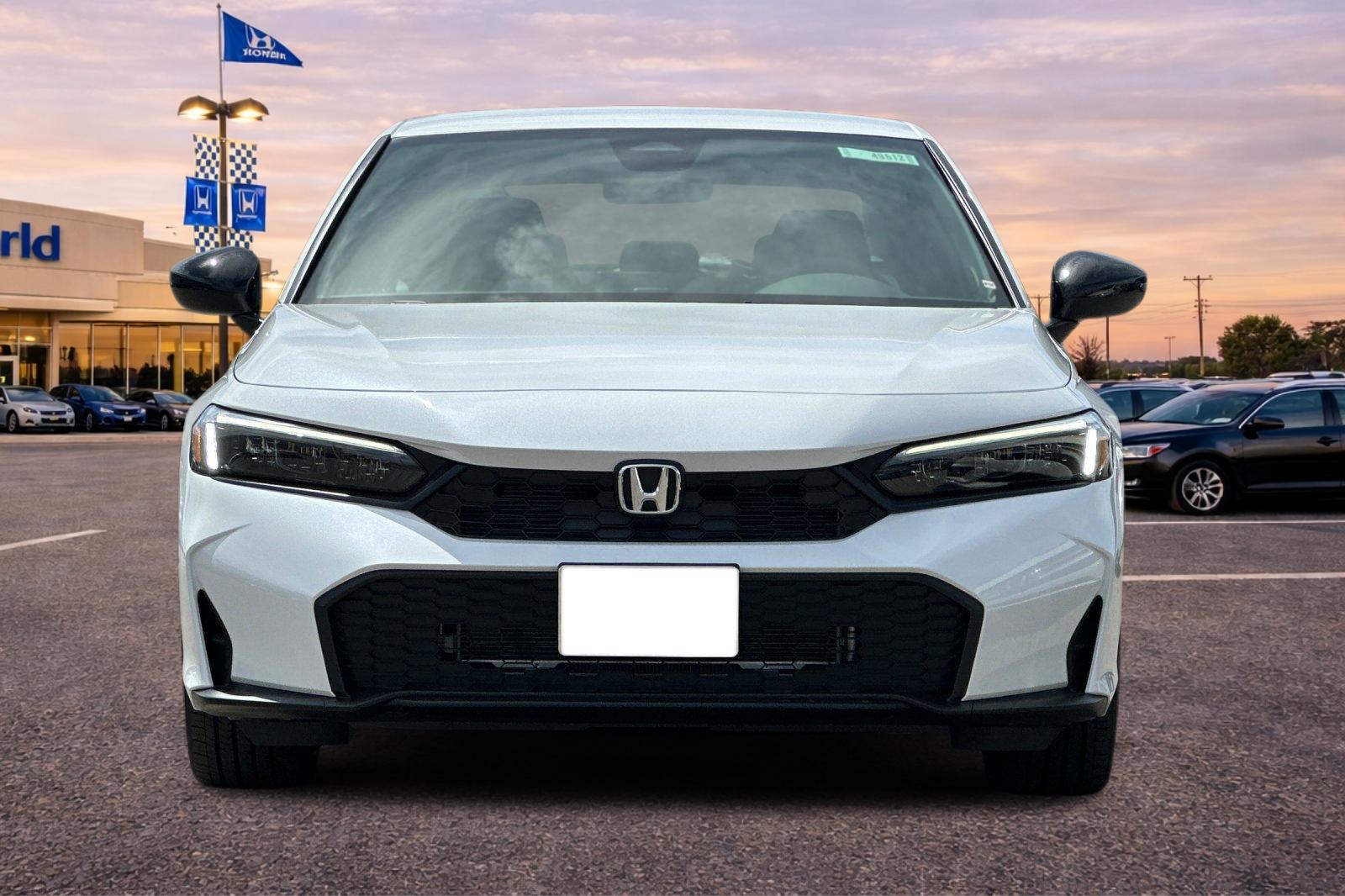 New 2026 Platinum White Pearl Honda Sport image 9