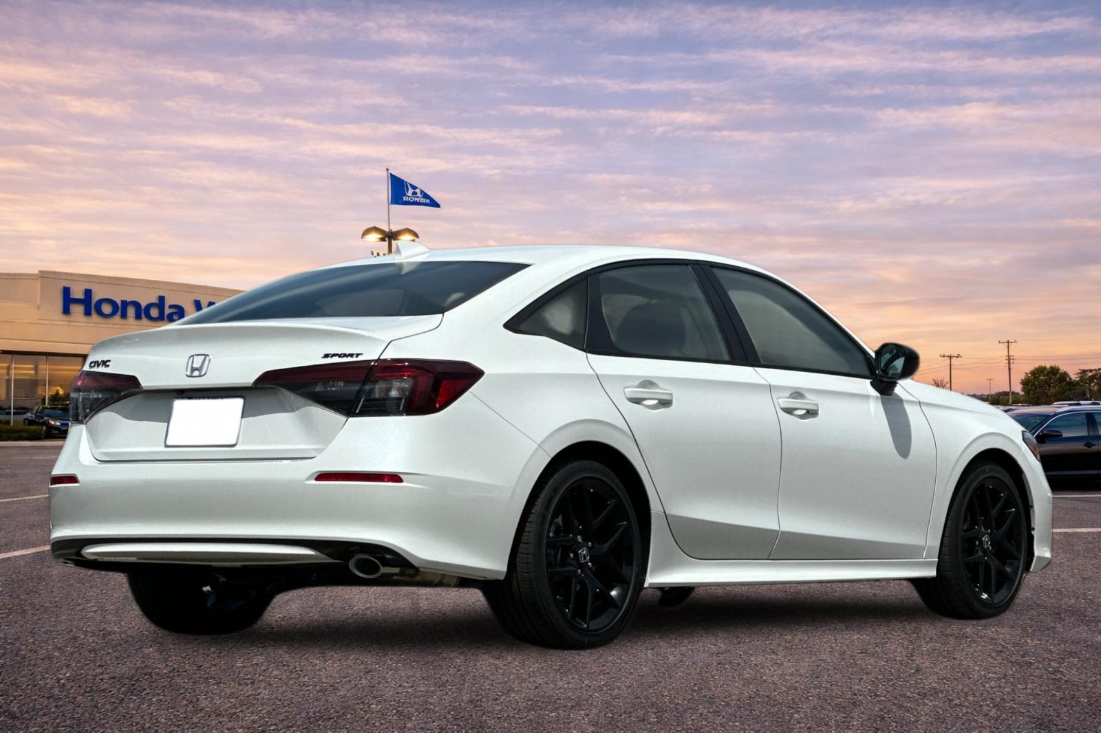 New 2026 Platinum White Pearl Honda Sport image 4