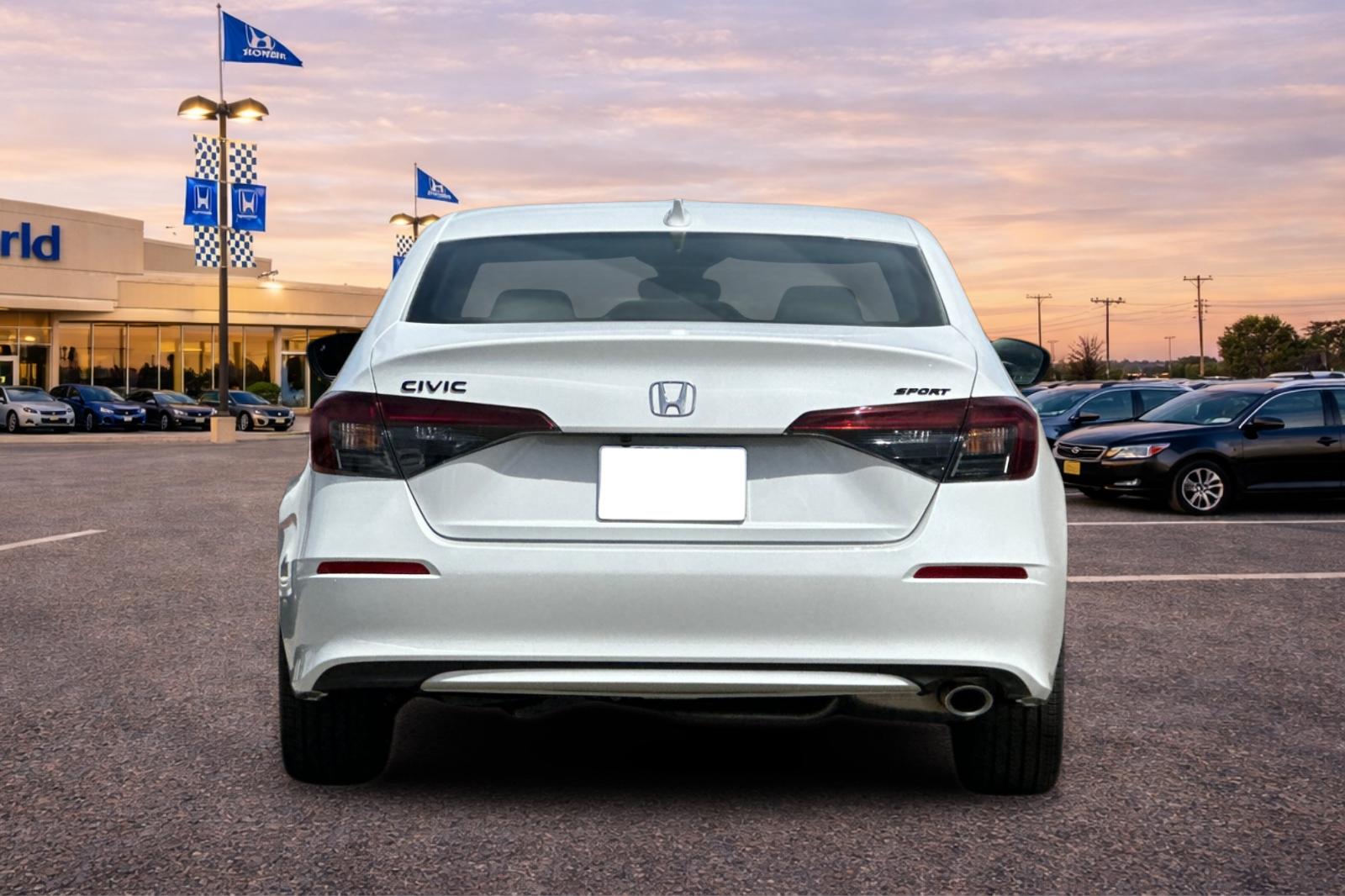 New 2026 Platinum White Pearl Honda Sport image 5