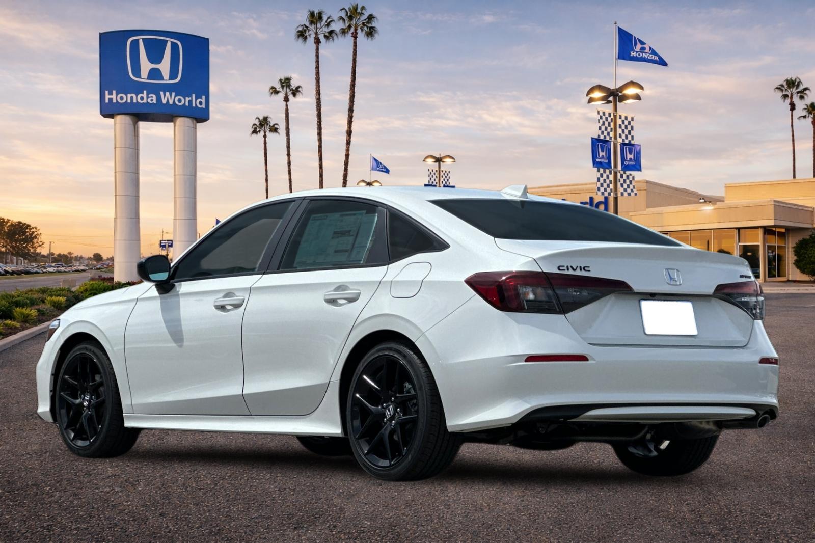 New 2026 Platinum White Pearl Honda Sport image 6