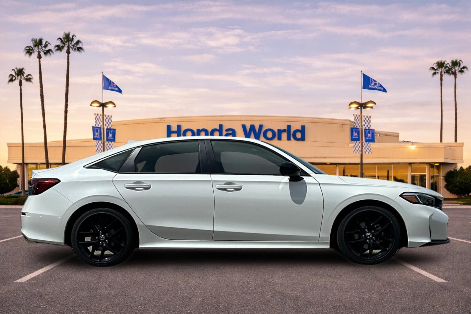 New 2026 Platinum White Pearl Honda Sport image 3
