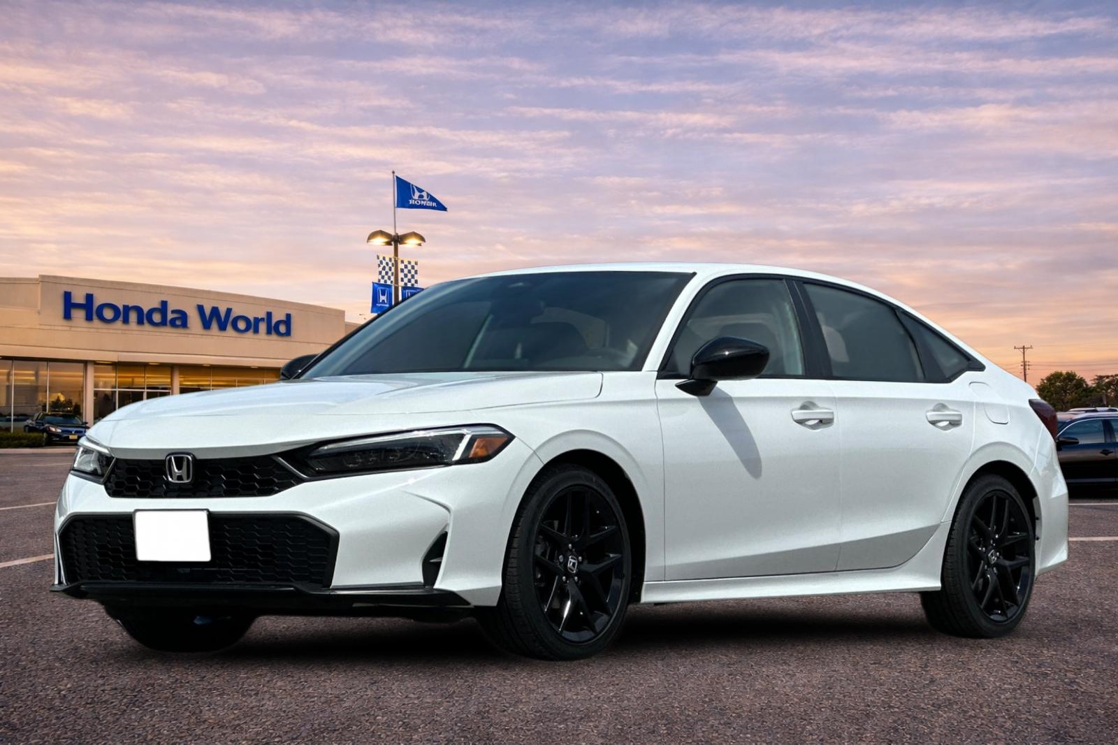 New 2026 Platinum White Pearl Honda Sport image 8