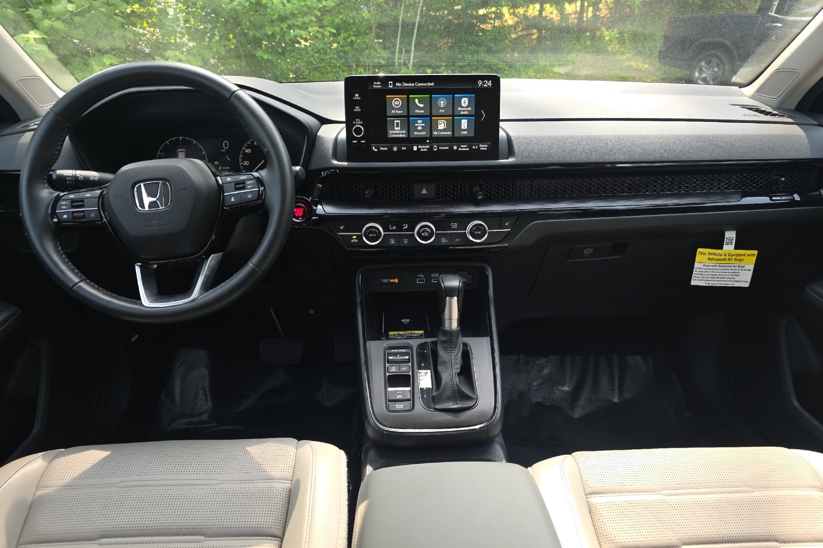 Used 2024 Platinum White Pearl Honda EX-L image 14