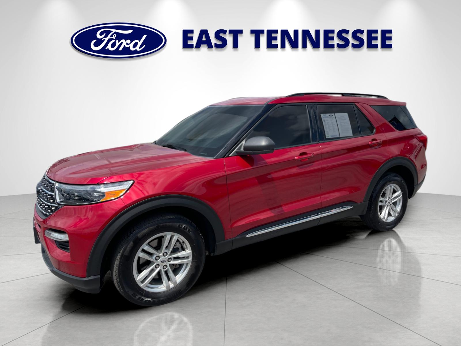 Used 2021 Red Metallic Ford XLT image 7
