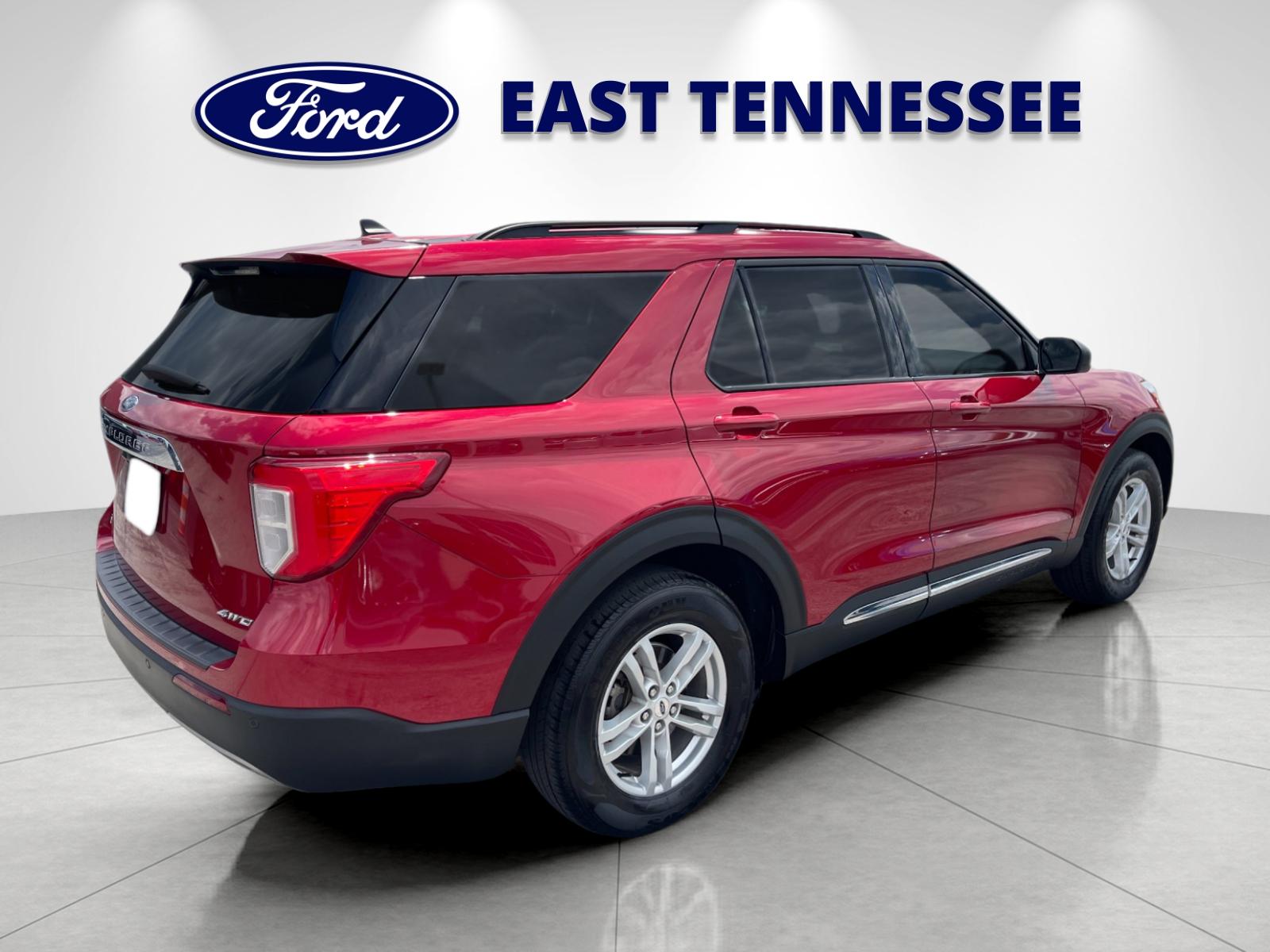Used 2021 Red Metallic Ford XLT image 3