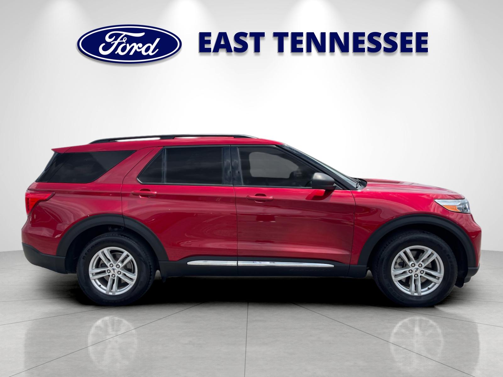 Used 2021 Red Metallic Ford XLT image 2