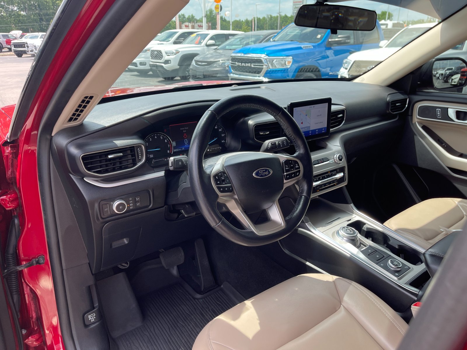 Used 2021 Red Metallic Ford XLT image 11