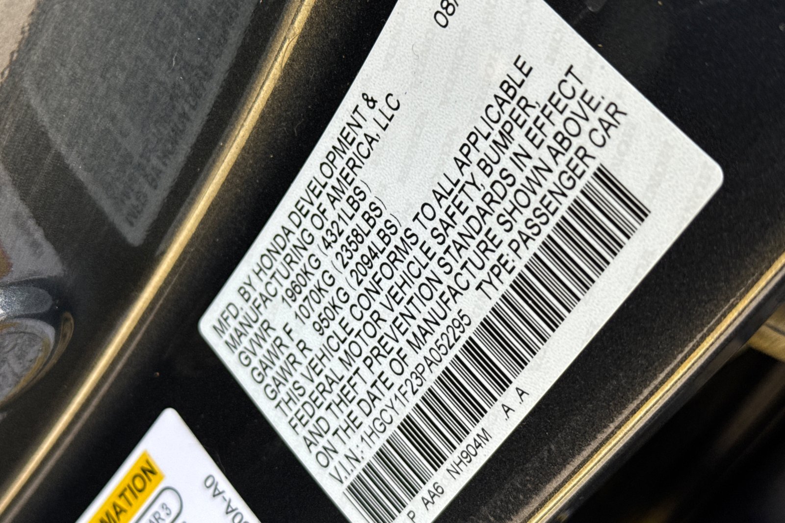 Certified Used 2023 Meteorite Gray Metallic Honda 1.5T LX image 27