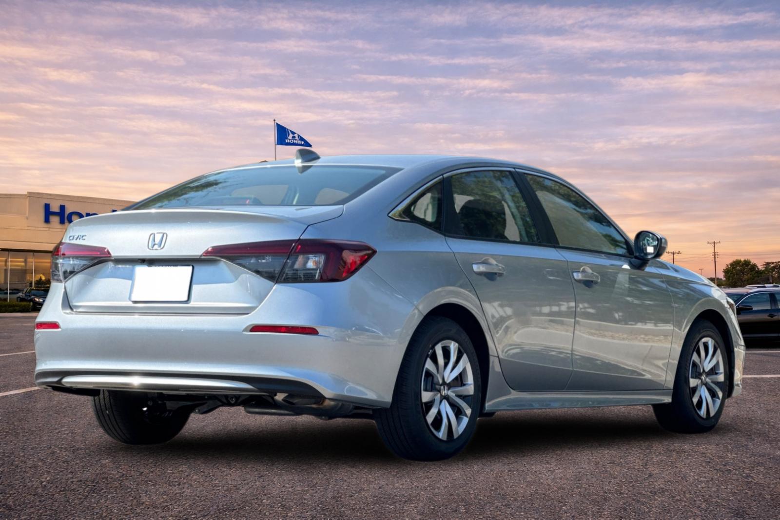 New 2026 Solar Silver Metallic Honda LX image 4