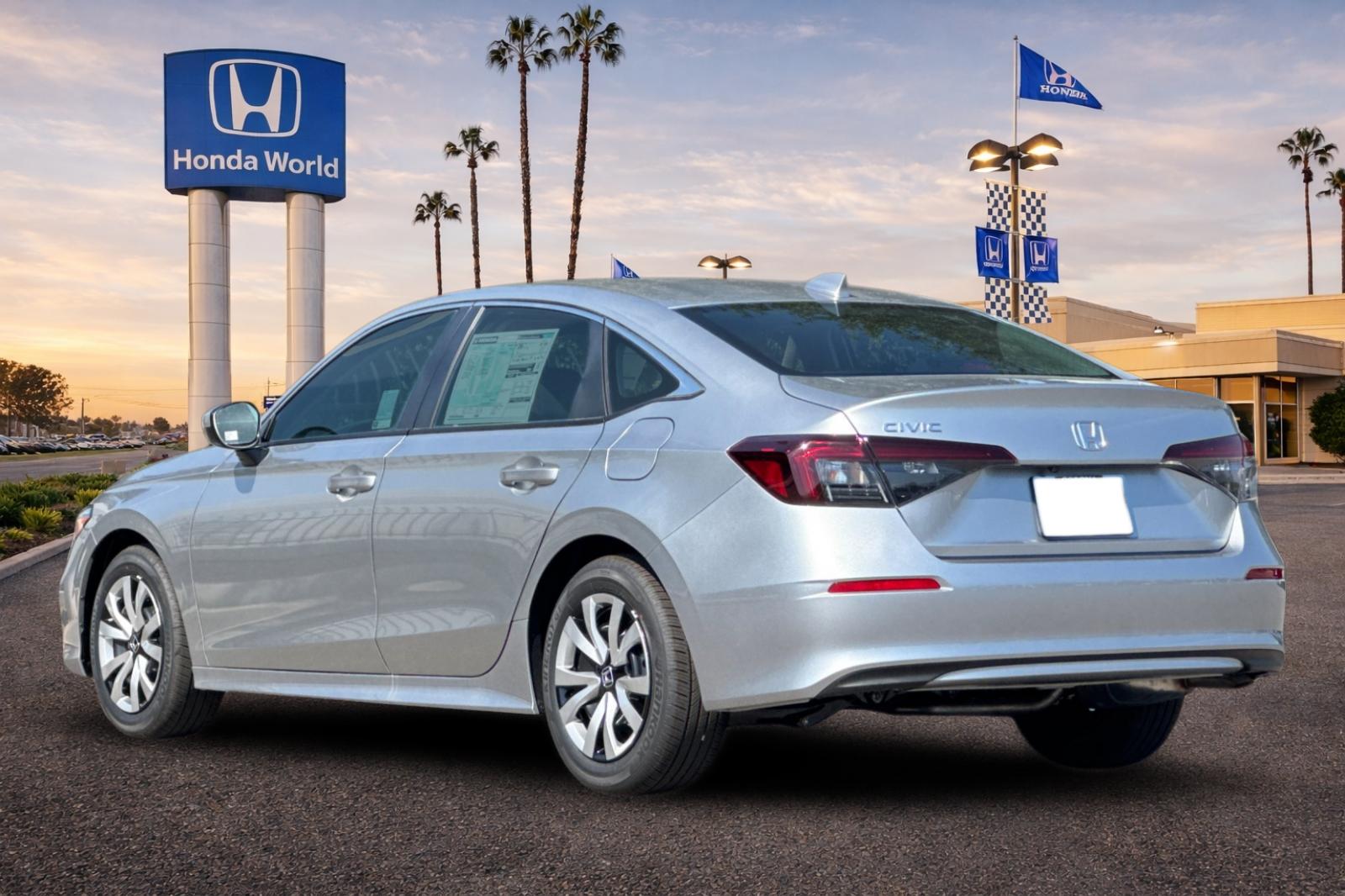 New 2026 Solar Silver Metallic Honda LX image 6