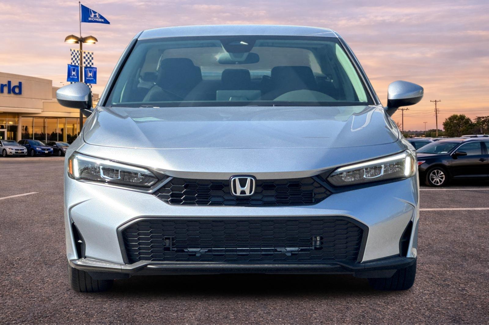 New 2026 Solar Silver Metallic Honda LX image 9
