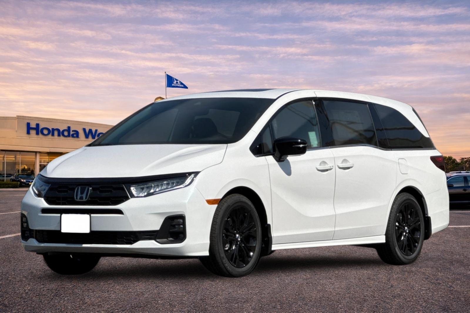 New 2026 Platinum White Pearl Honda Sport-L image 8
