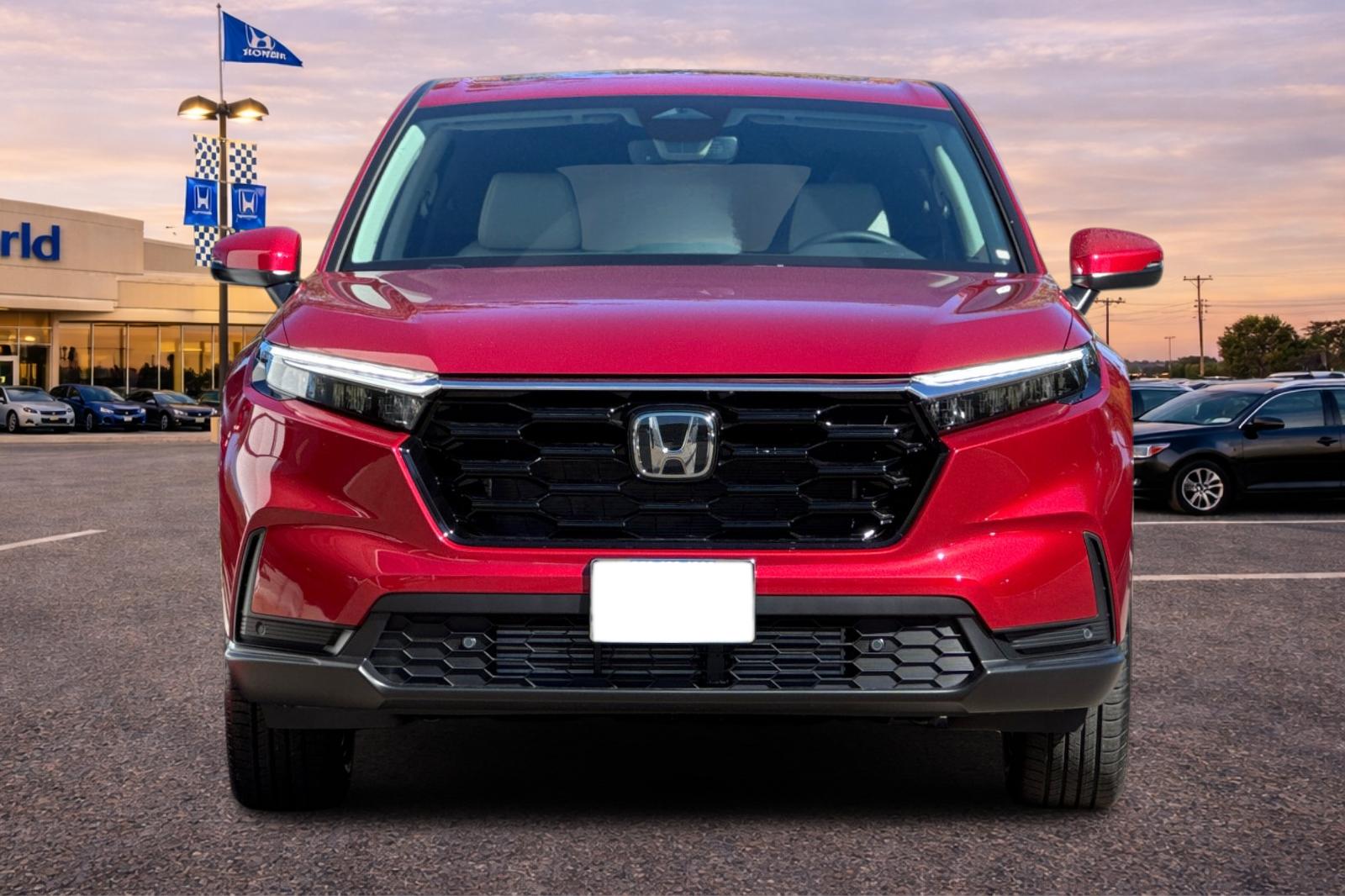 New 2026 Radiant Red Metallic Honda EX-L image 9