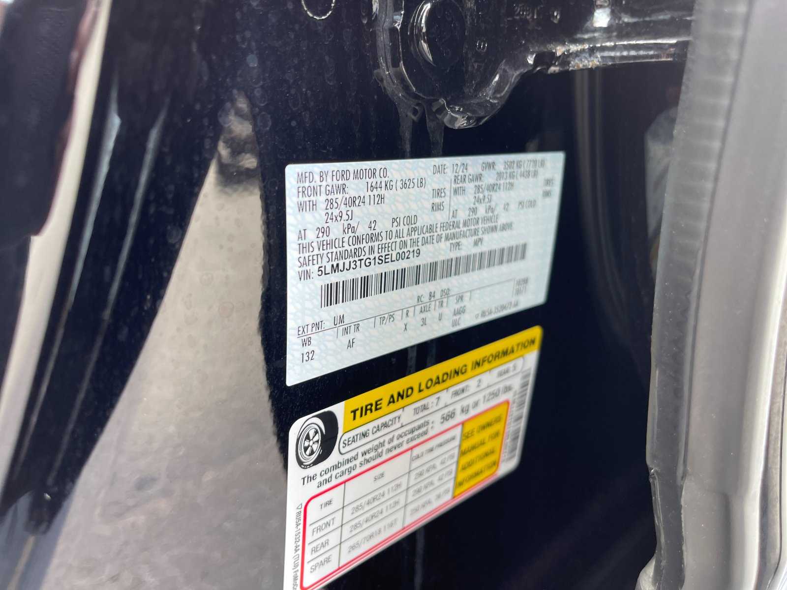 Used 2025 Black Lincoln Black Label image 36