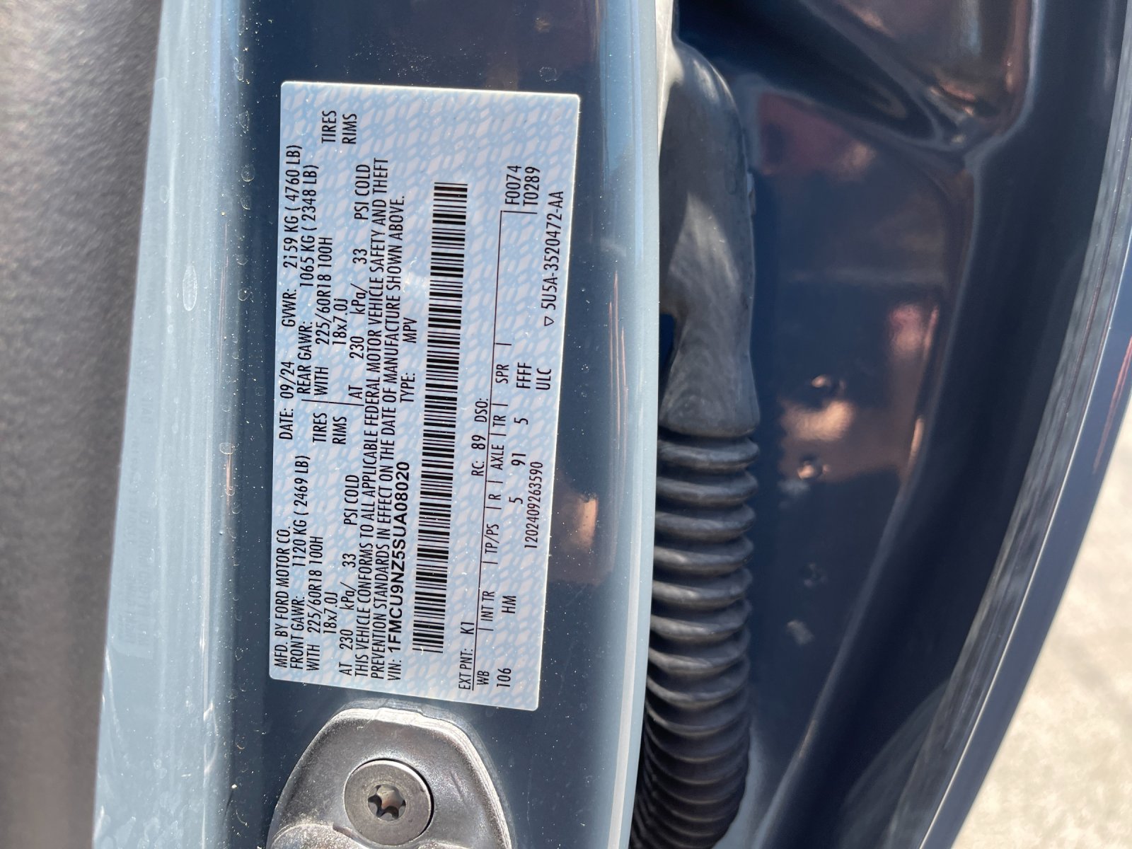Certified Used 2025 Vapor Blue Ford ST-Line Select image 33