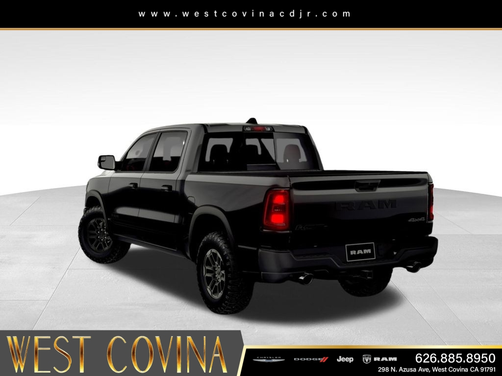 New 2026 Diamond Black Crystal Pearl-Coat Exterior Paint RAM Rebel image 5