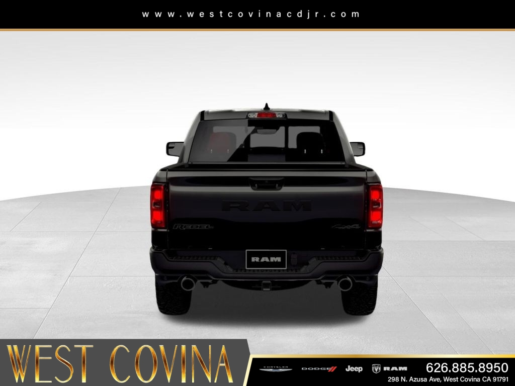 New 2026 Diamond Black Crystal Pearl-Coat Exterior Paint RAM Rebel image 6